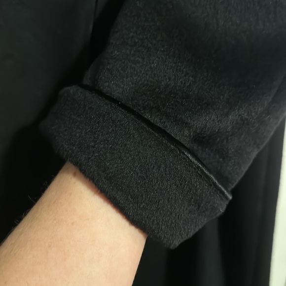 Vintage Camalgori black 100% cashmere long coat size 42 (US size 12/L) - Picture 5 of 13